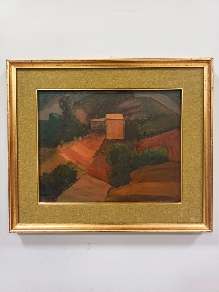 Carlo Bravo (XX) - Colli Euganei Paesaggio - NO RESERVE #2.1