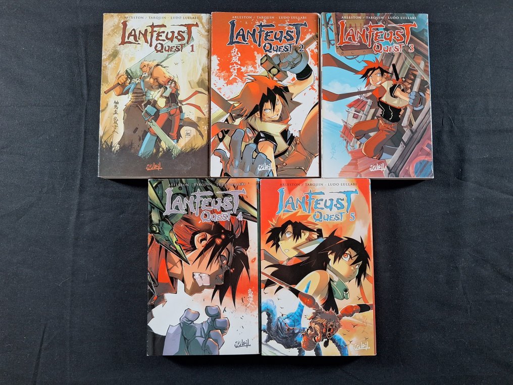 Lanfeust Quest T1 à T5 - Série complète - 5x B - 5 Album - EO - 2007/2010 #1.0