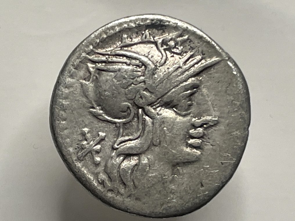 Ρωμαϊκή Δημοκρατία. P. Maenius Antiacus M.f, 132 BC. Denarius Rome #2.1