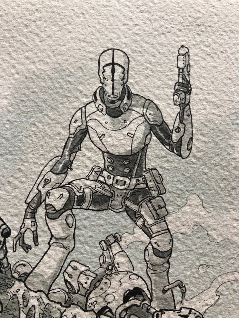 Cucca, Vincenzo - 1 Original drawing - Colonisation #2.1