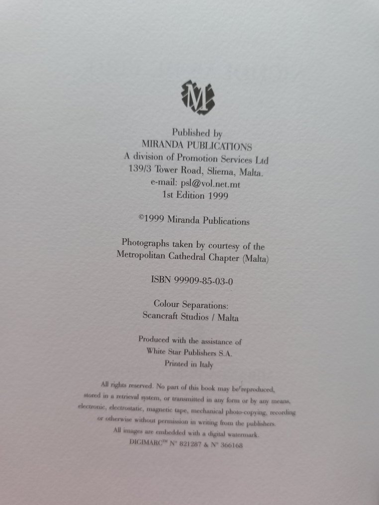 Nicholas de Piro/Daniel Cilia - The temple of knights of Malta - 1999 #4.3