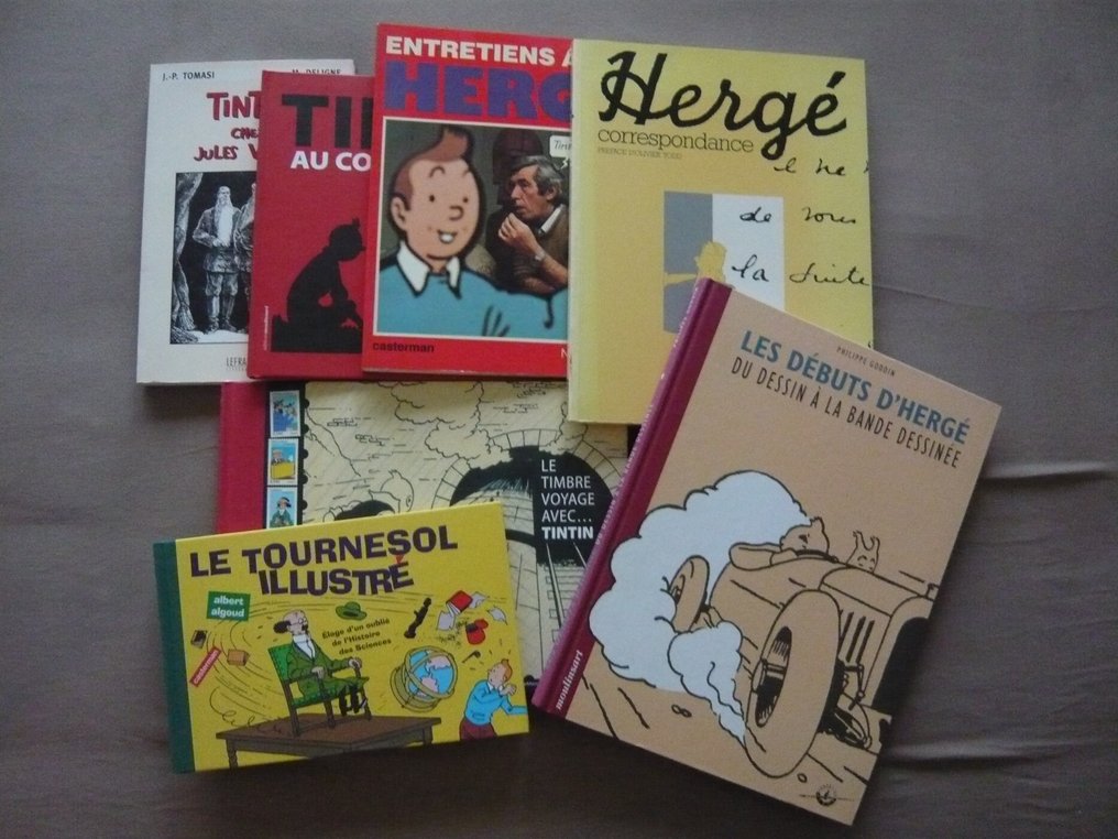 Tintin - Série de 9 livres - First edition - 1983/2014 #1.0