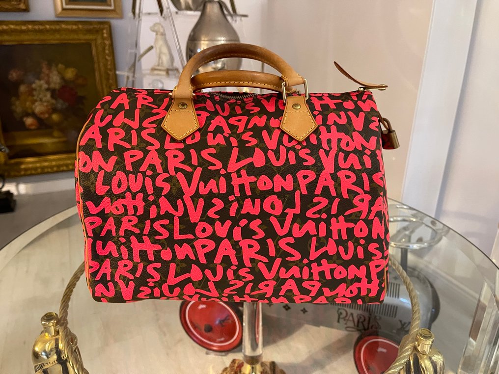 Louis Vuitton - X STEPHAN SPROUSE MONOGRAM GRAFFITI SPEEDY 30 - Handbag #1.0