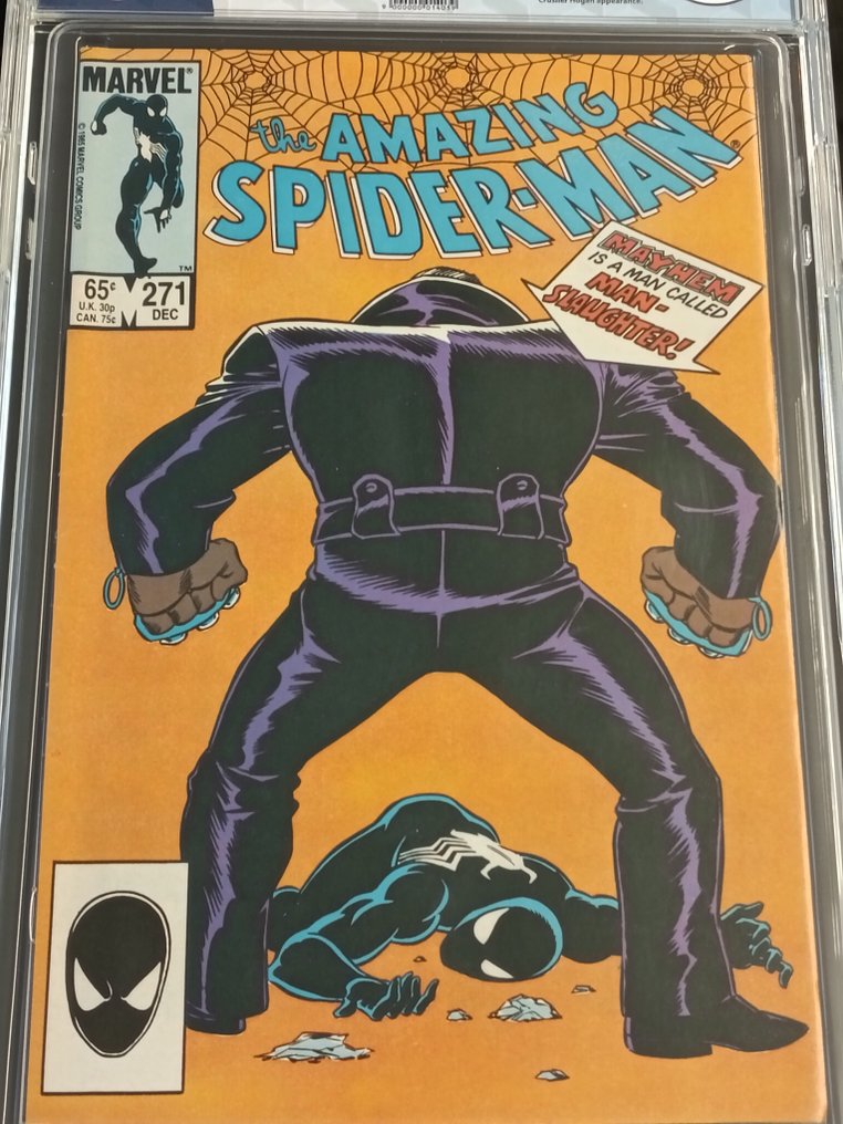 The Amazing Spider-Man #271 - EGC 9.4 - Whatever Happened to Crusher Hogan? - 1 Graded comic - Erstausgabe - 1985 #2.1