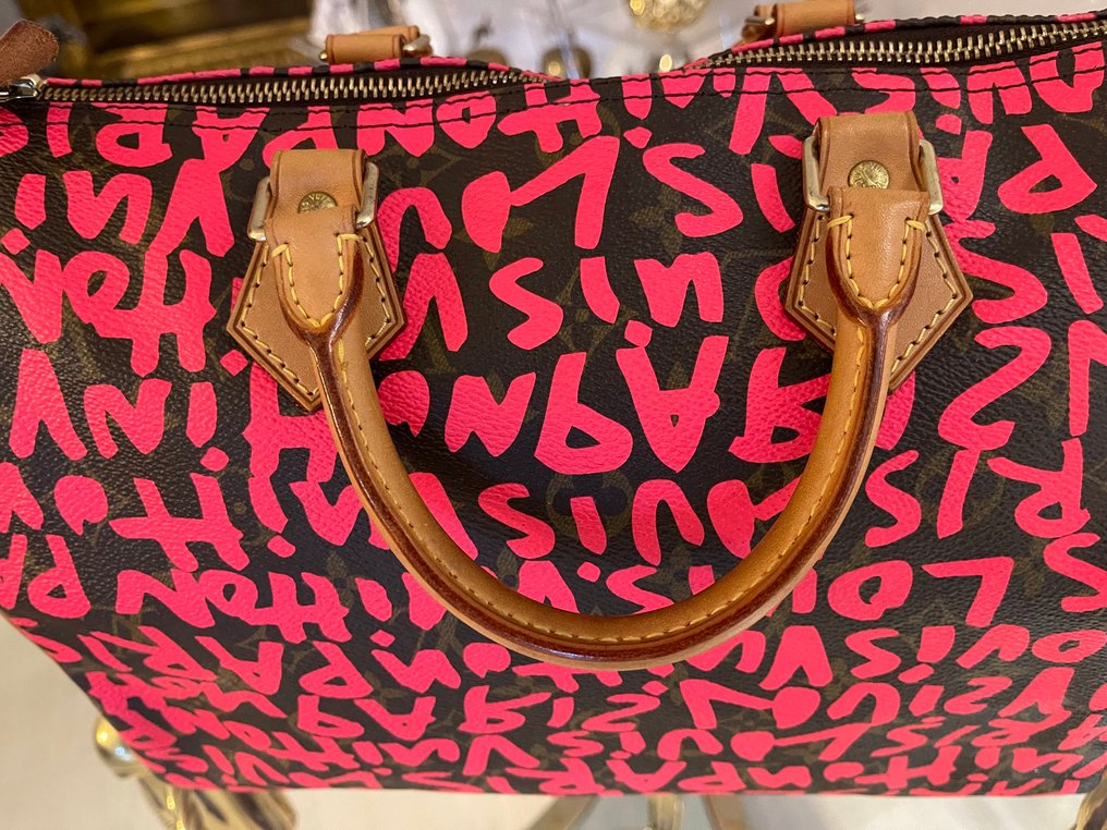 Louis Vuitton - X STEPHAN SPROUSE MONOGRAM GRAFFITI SPEEDY 30 - Handbag #2.1