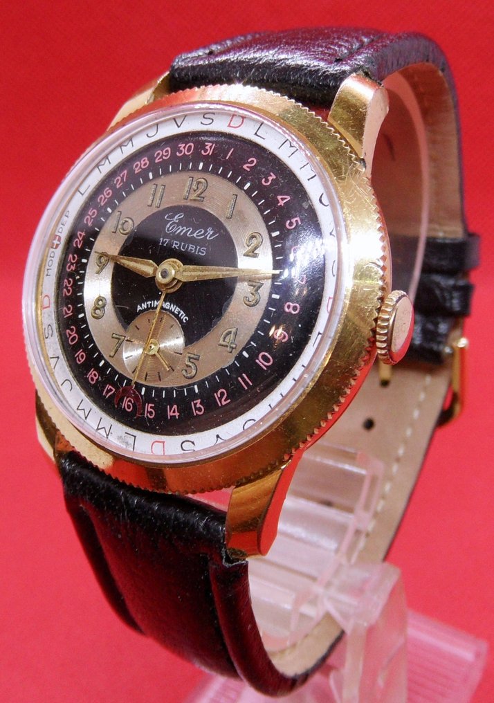 Emer - Pointer date Jumbo mod. deposè - χωρίς τιμή ασφαλείας - Άνδρες - 1950-1959  #2.1