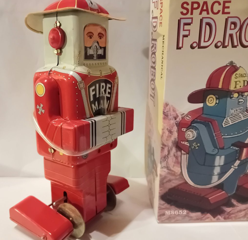 Ha Ha Toy  - Legetøjsrobot Fire Man Space Robot (MS652) - 2000-2010 - Kina #3.2