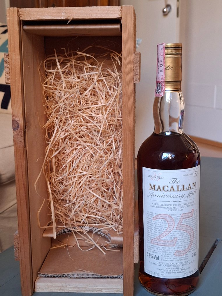Macallan 1964 25 years old Anniversary Malt - b. 1989 - 75 cl #1.0