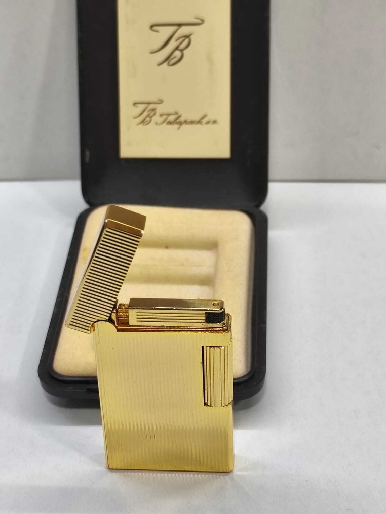 TB Tabapack s.a. - Jarama - χωρίς τιμή ασφαλείας - Αναπτήρας τσέπης - Gold-plated, Σμάλτο #1.0