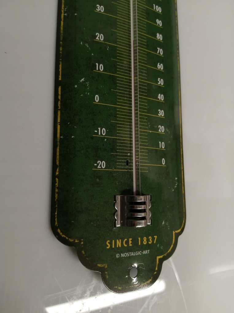 复古风格温度计 - 广告标牌 - 铝, 玻璃 #3.2
