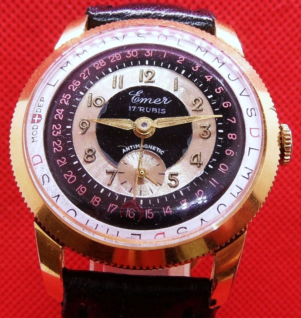 Emer - Pointer date Jumbo mod. deposè - χωρίς τιμή ασφαλείας - Άνδρες - 1950-1959  #1.0