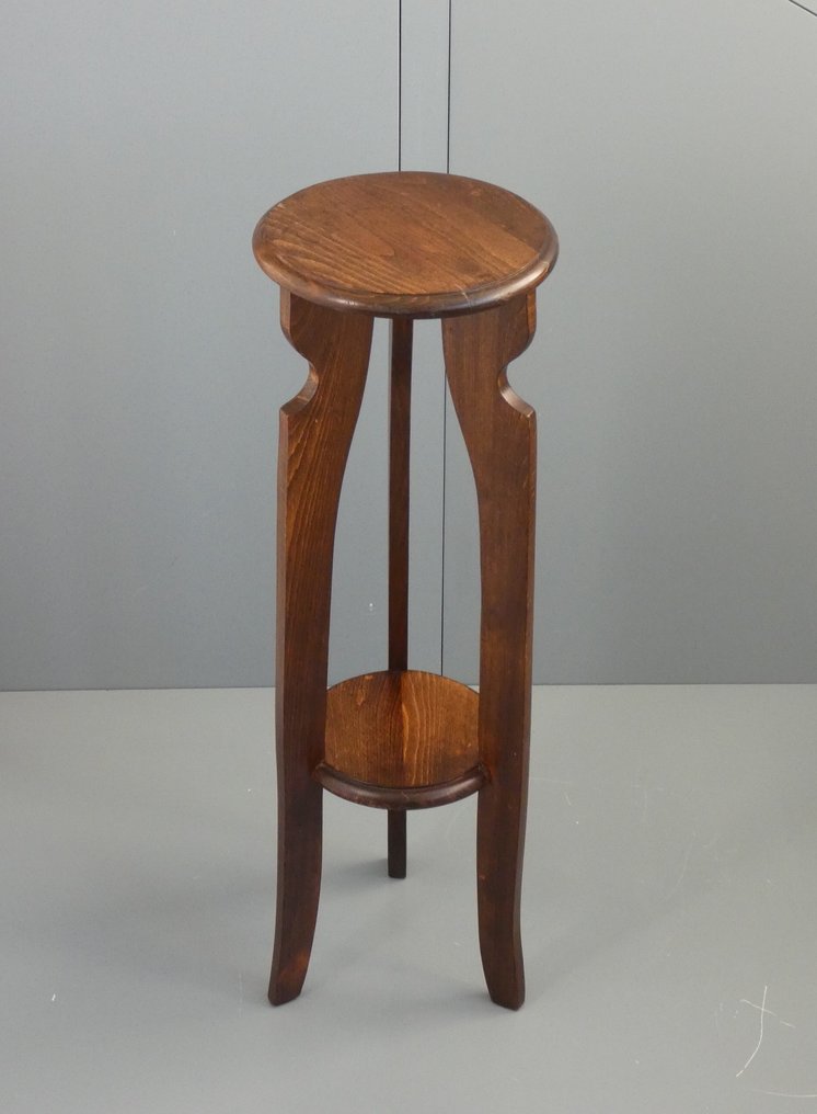 Βάση φυτών - τραπεζάκι - ξύλο δρυός - Ροντ #1.0