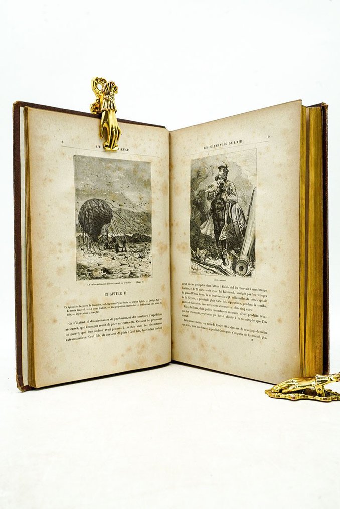 Jules Verne / Jules Férat - L'Île mystérieuse - 1875 #3.2