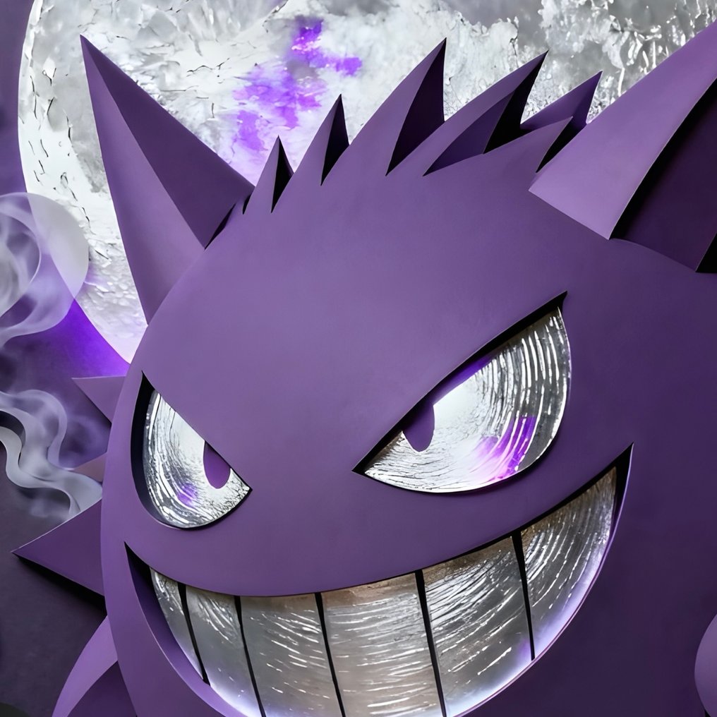 AT9 - Canvas - Gengar Lunar Dominion – Midnight Aura #3.2