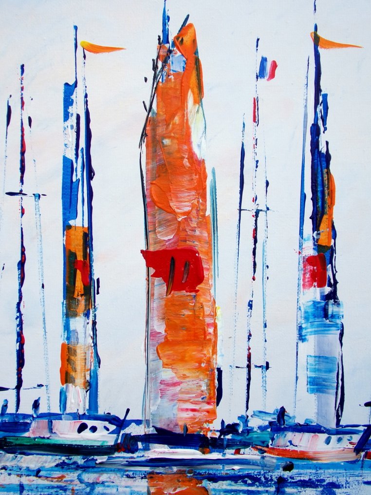 Denis Pascal dit "Roy" (1959) - Départ de régate #1.0