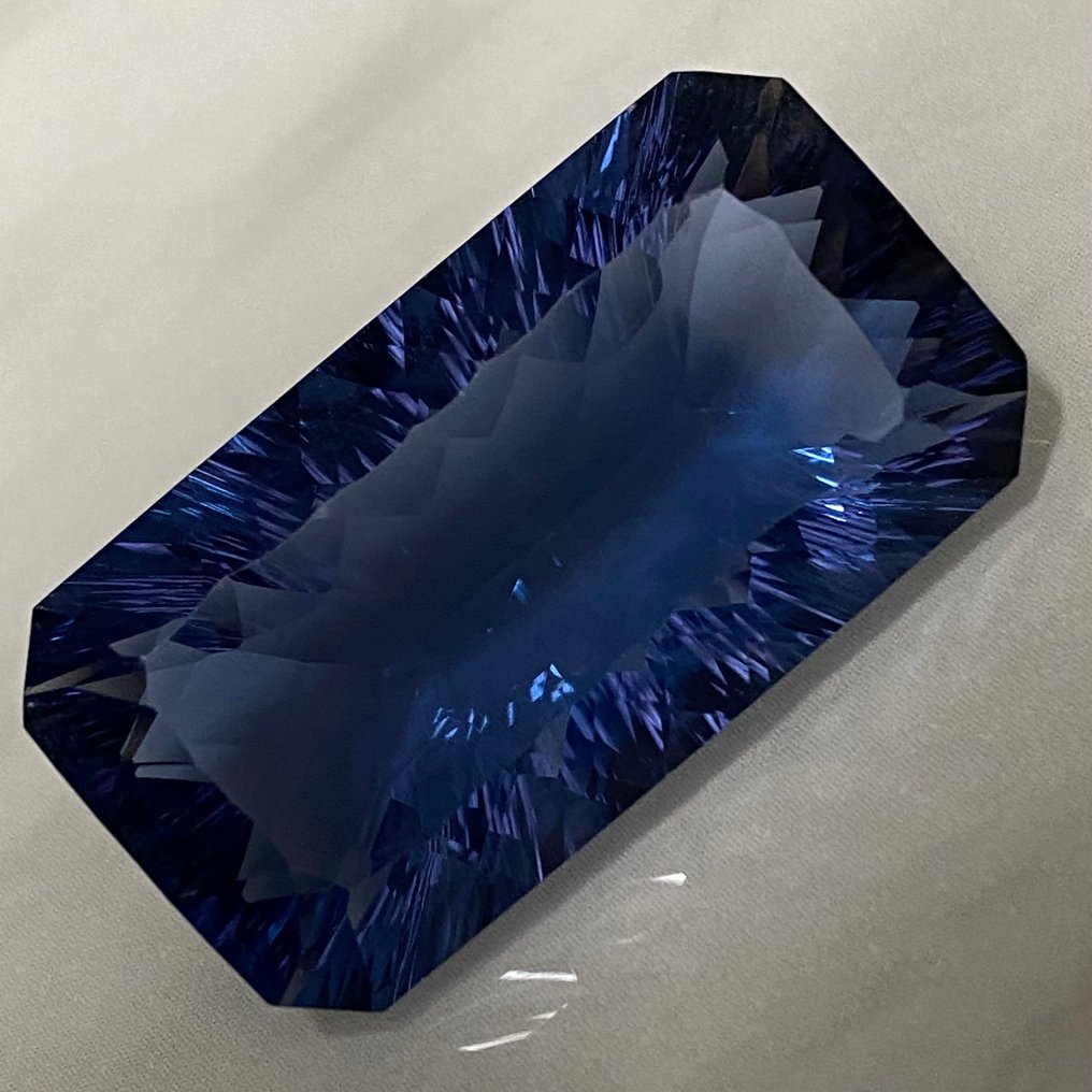 沒有保留價 螢石  - 52.83 ct - 國際有色寶石協會 (ICA GemLab) - 颜色变化 蓝色 紫色 #2.1