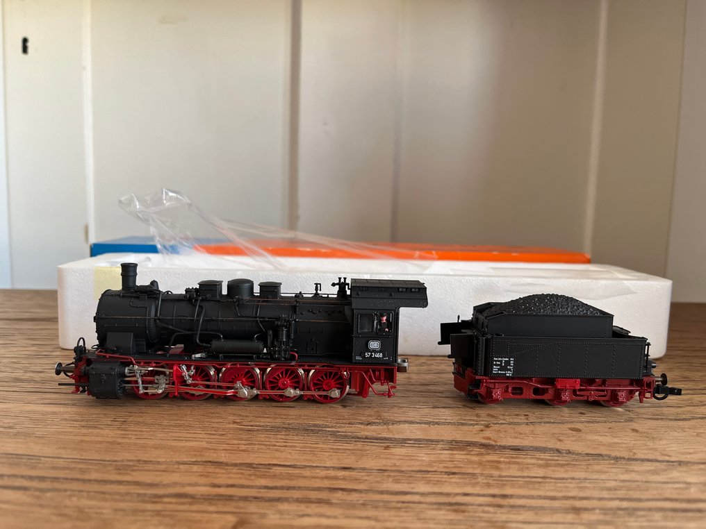 Roco H0 - 04116A - Gőzmozdony tartozékkal (1) - BR 57 - DB #1.0