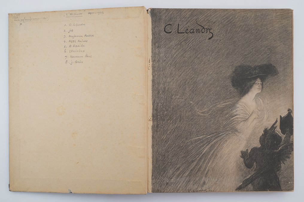 Léandre, Rabier, Robida, e.a. - Recueil L'Album - 1901-1902 #3.2
