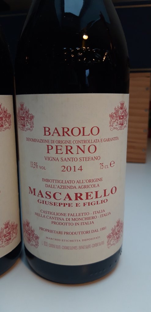 2014 Giuseppe Mascarello, Perno Vigna Santo Stefano - 巴罗洛 DOCG - 2 Bottles (0.75L) #2.1