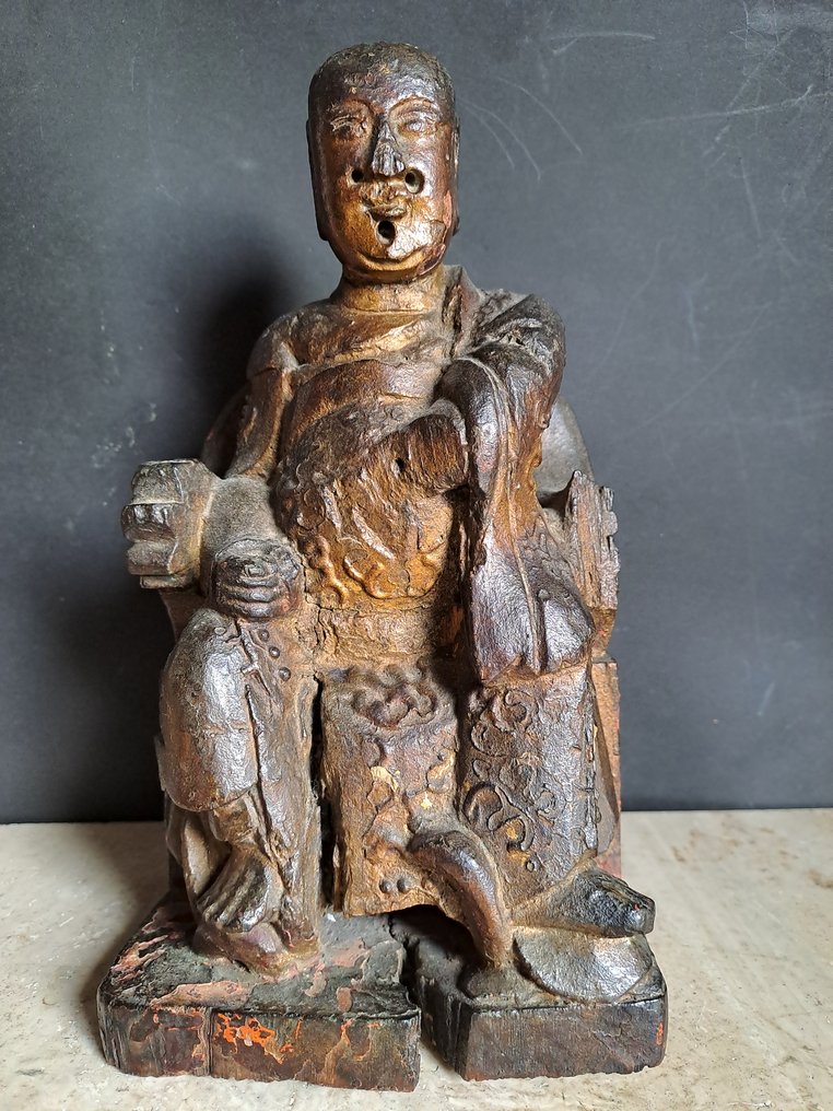 Chinese Wijze - 木 - 中國 - 清朝（1644-1911）  (沒有保留價) #1.0