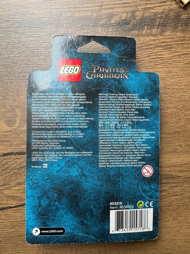 Lego Minifigurine - 853219 - Pirates of the Caribbean - Pirates of the Caribbean Minifiguren-Set #1.0