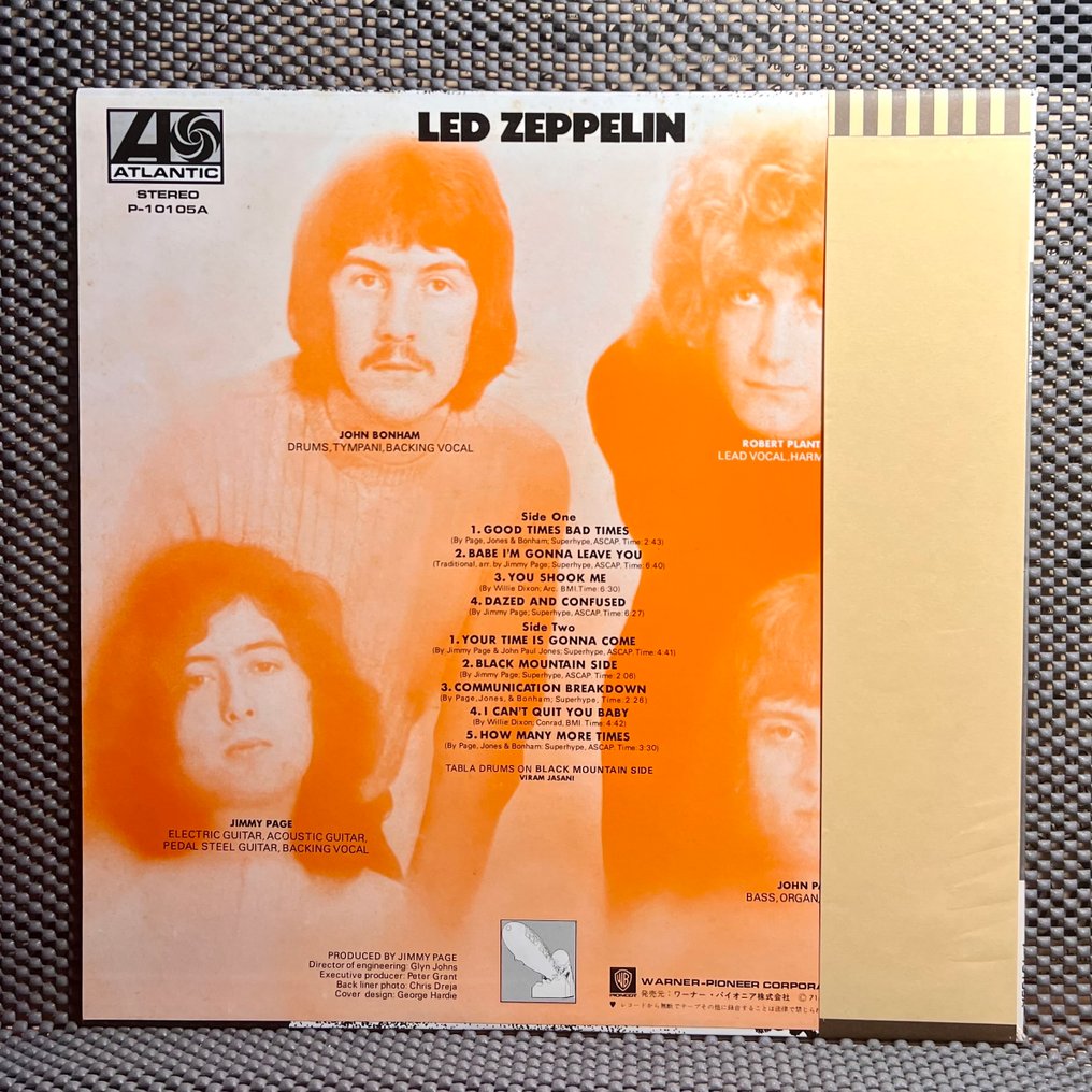 Led Zeppelin - Led Zeppelin - Japan - Perfect copy - close to Mint ! - LP Album (stand-alone item) - Japanese pressing, Stereo - 1979 #1.0
