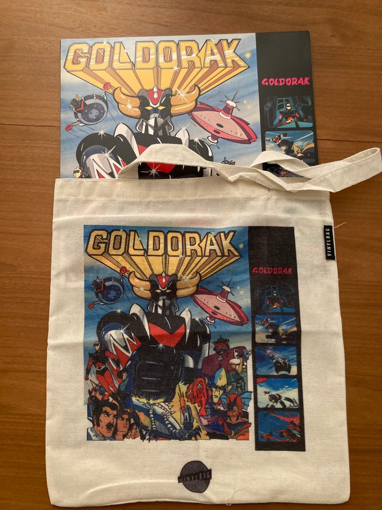 Goldorak - Limited Edition LP  with Collector Tote bag - Mint - Disque vinyle unique - 2019 #2.1