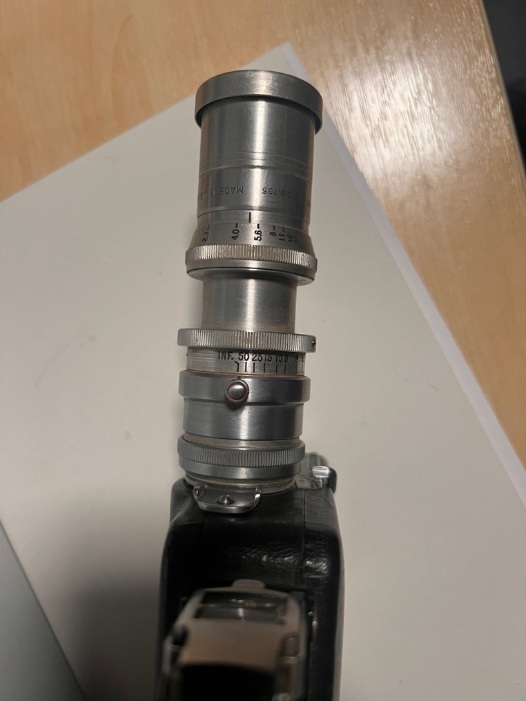 Kodak Magazine Cine-Kodak + Anastigmat 2.7/63mm Αναλογική φωτογραφική μηχανή #3.2