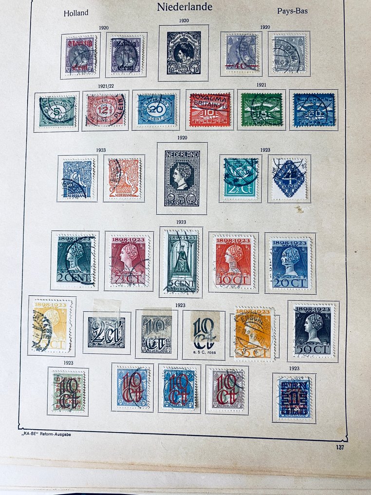 Ολλανδία  - Ωραία συλλογή NL σε άλμπουμ. #3.2