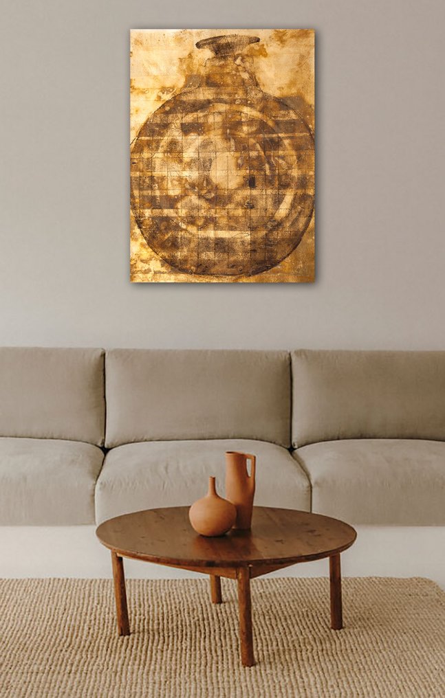 Fran Gonzalez 1959 (Contemporary Gilding) - El Laberinto de Minos #3.2