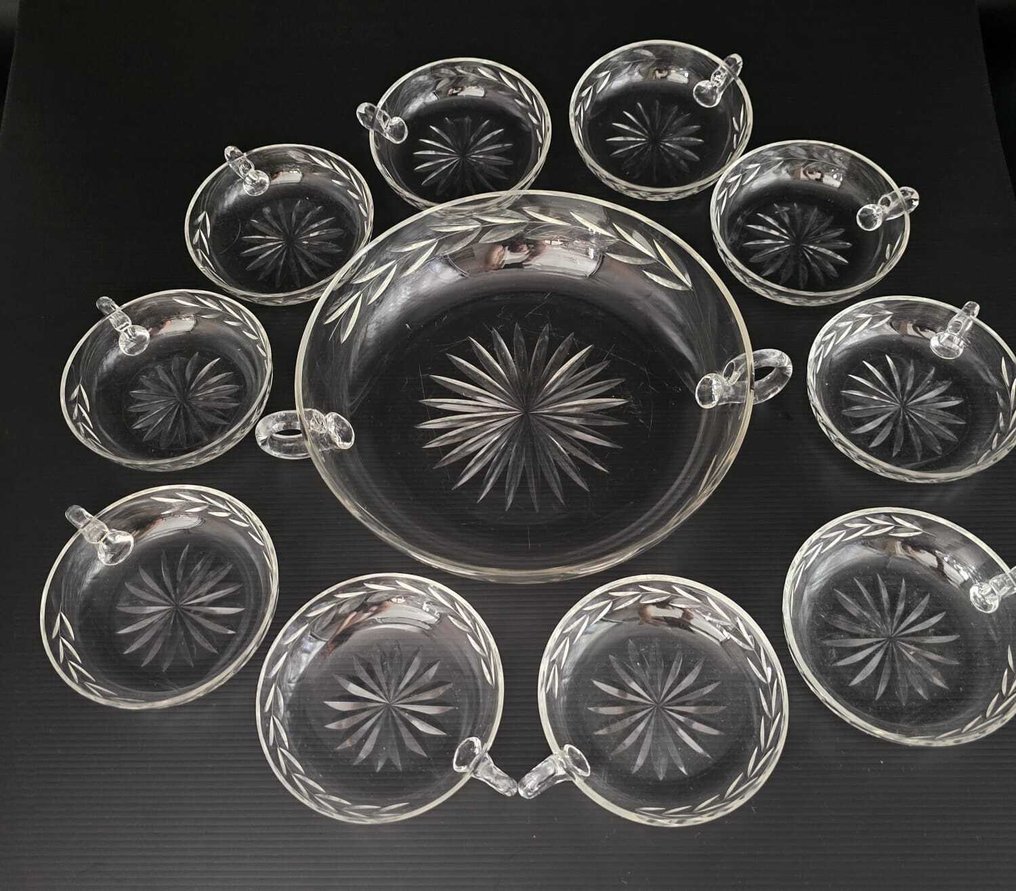 Dessert service (12) - Crystal - Beautiful Époque #1.0