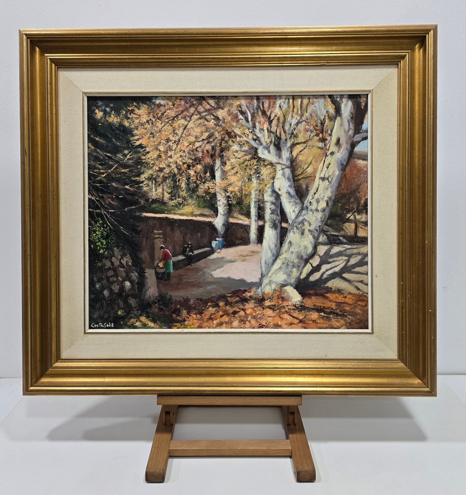 Josep Costa Solé (1948) - Otoño en el paseo #2.1