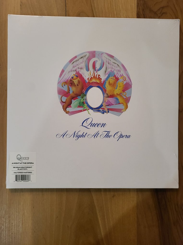 Queen - A Night At The Opera - LP - 180克, 压制在重磅黑胶上！德国！罕见！, 彩色唱片 - 2015 #1.0
