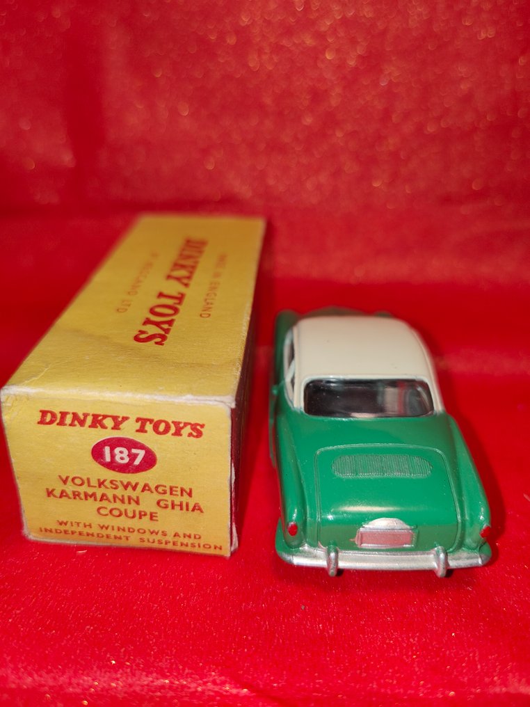 Dinky Toys 1:43 - Modellauto - Dinky Toys 187 Volkswagen Karmann Ghia Coupe - Verpackt #4.3