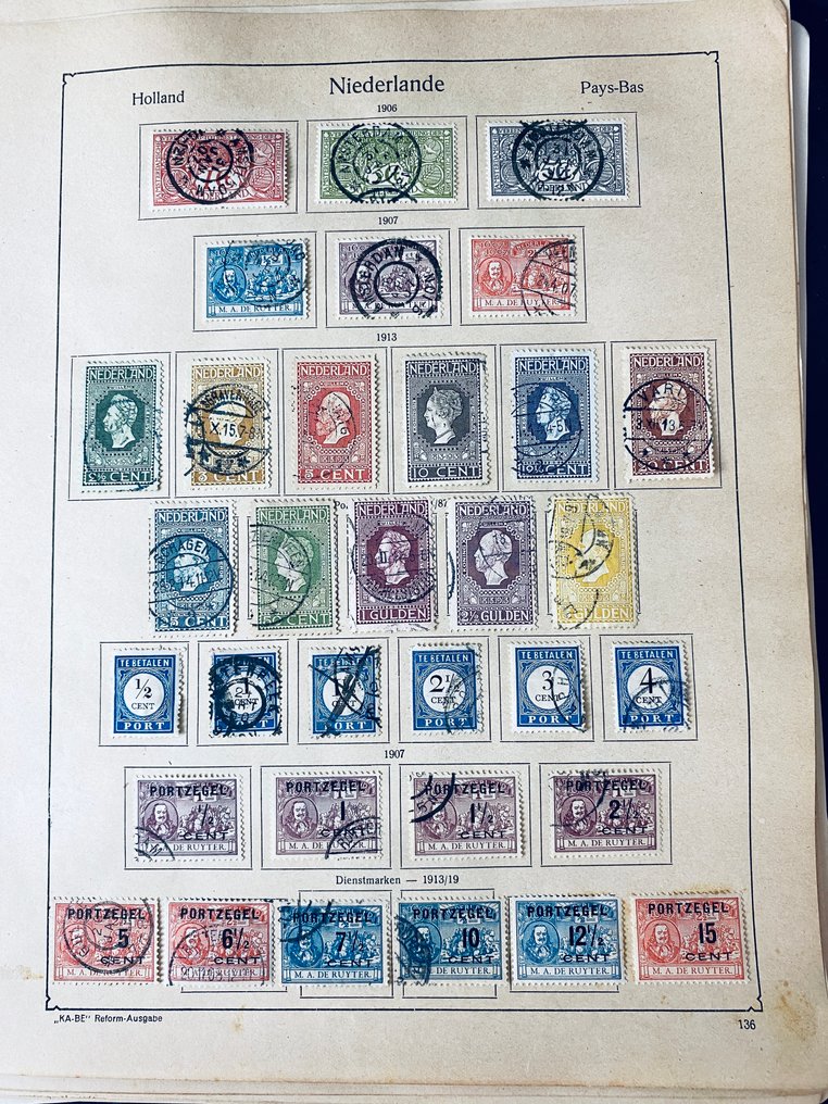 Ολλανδία  - Ωραία συλλογή NL σε άλμπουμ. #1.0
