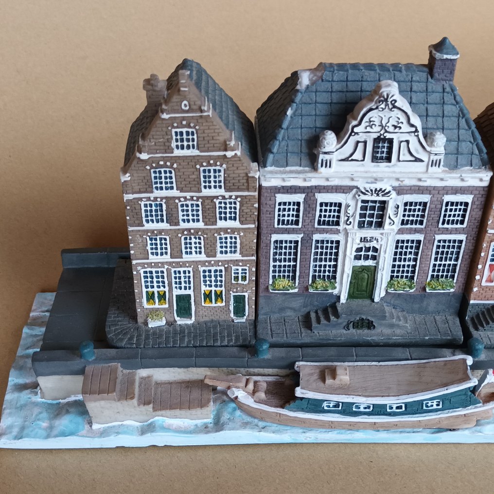 Blokker - Statuette - Amsterdamse Grachtenpandjes (10) - decostone #2.1