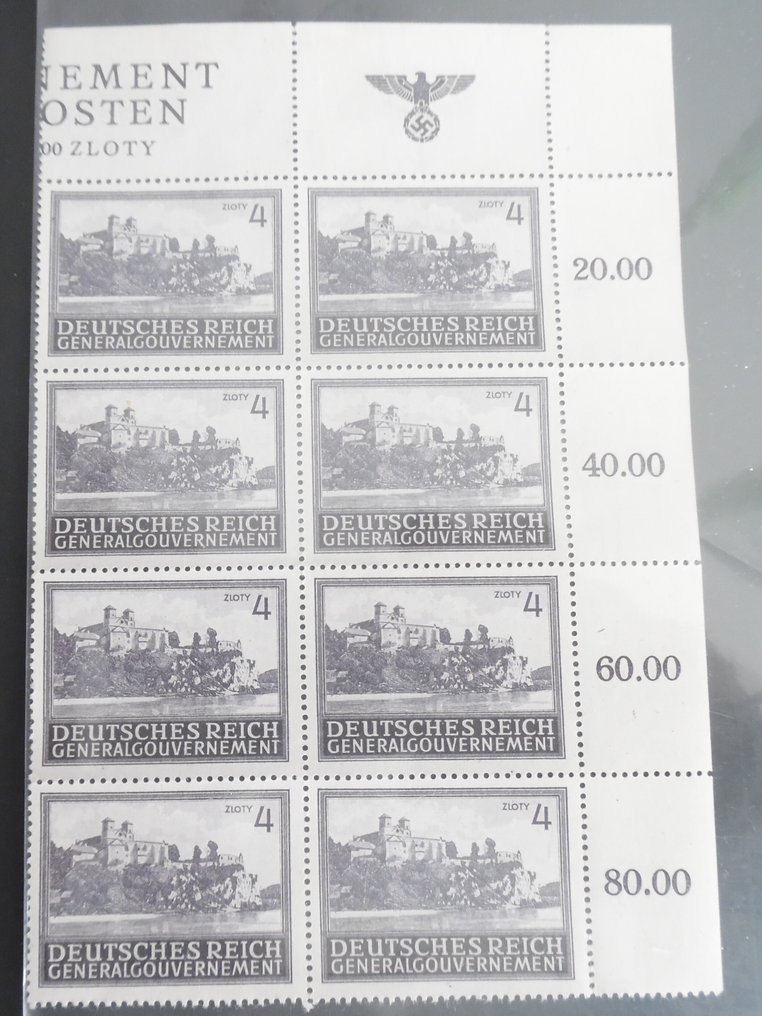 Germania 1933/1945 - Speciali WW2 Germania Blocchi principalmente in MNH, alcuni in MNG e Interi Postali. #1.0