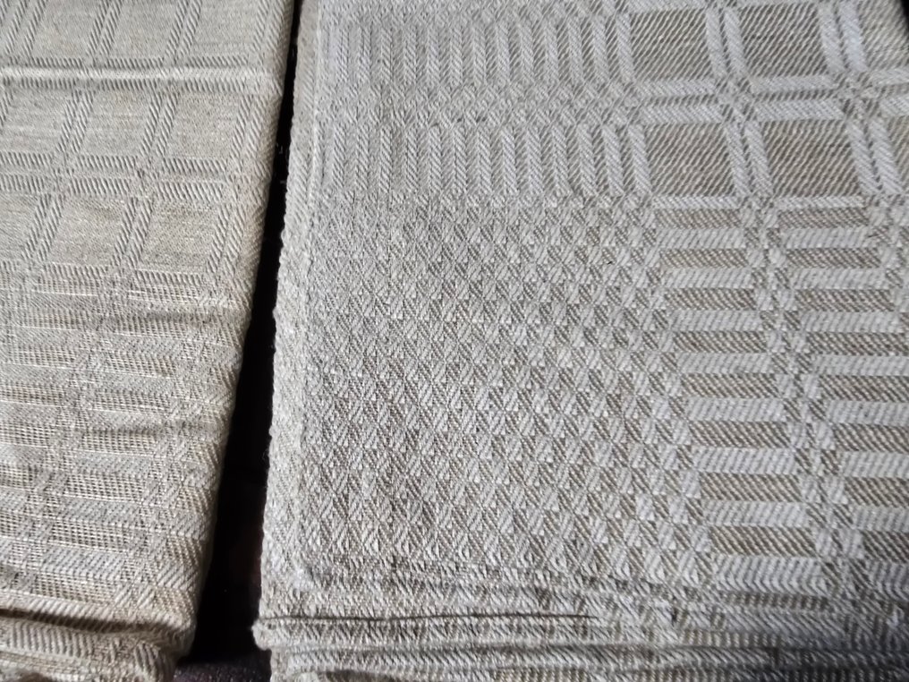 Tovagliolo (8) - 61 cm - 61 cm - Antichi tessuti #1.0