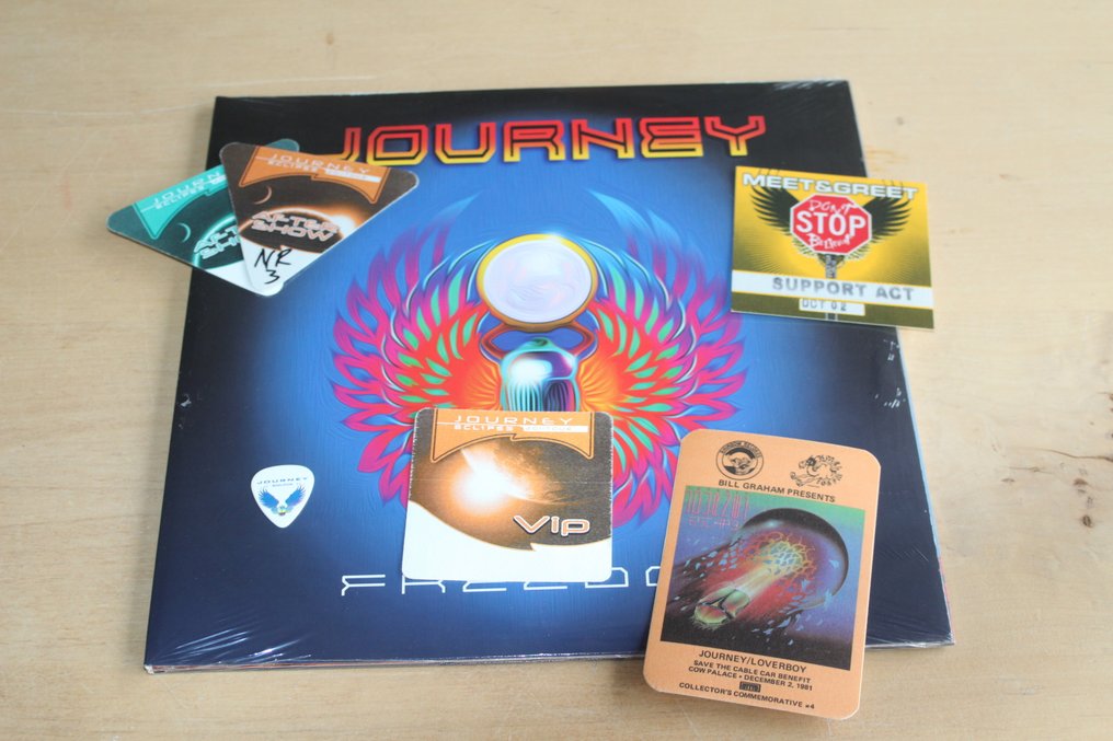 Journey - Freedom + Guitar Pick + Backstage Passes - Album 2 x LP (album doppio) - 2022 #1.0