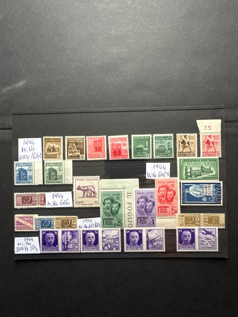 Ιταλία 1929/1963 - Συλλογή γραμματοσήμων Βατικανού και Αγίου Μαρίνας. - Michel catalog value (€1020) #1.0