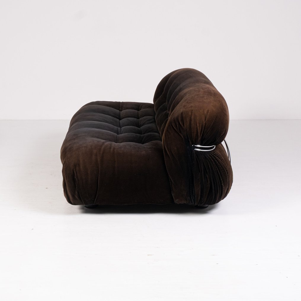 Cassina - Afra Scarpa, Tobia Scarpa - 沙发 - Soriana - 木, 钢, 丝绒 #2.1