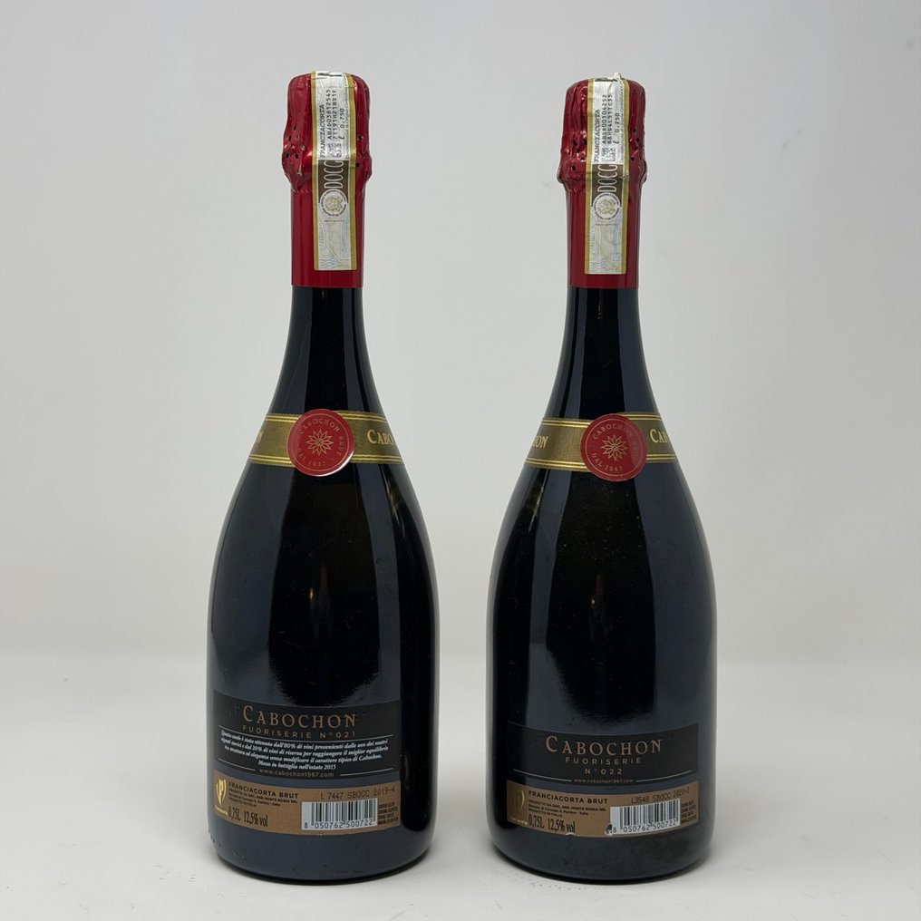 Monte Rossa, Cabochon Fuoriserie N°021 & N°022 - Franciacorta - 2 Bottles (0.75L) #2.1