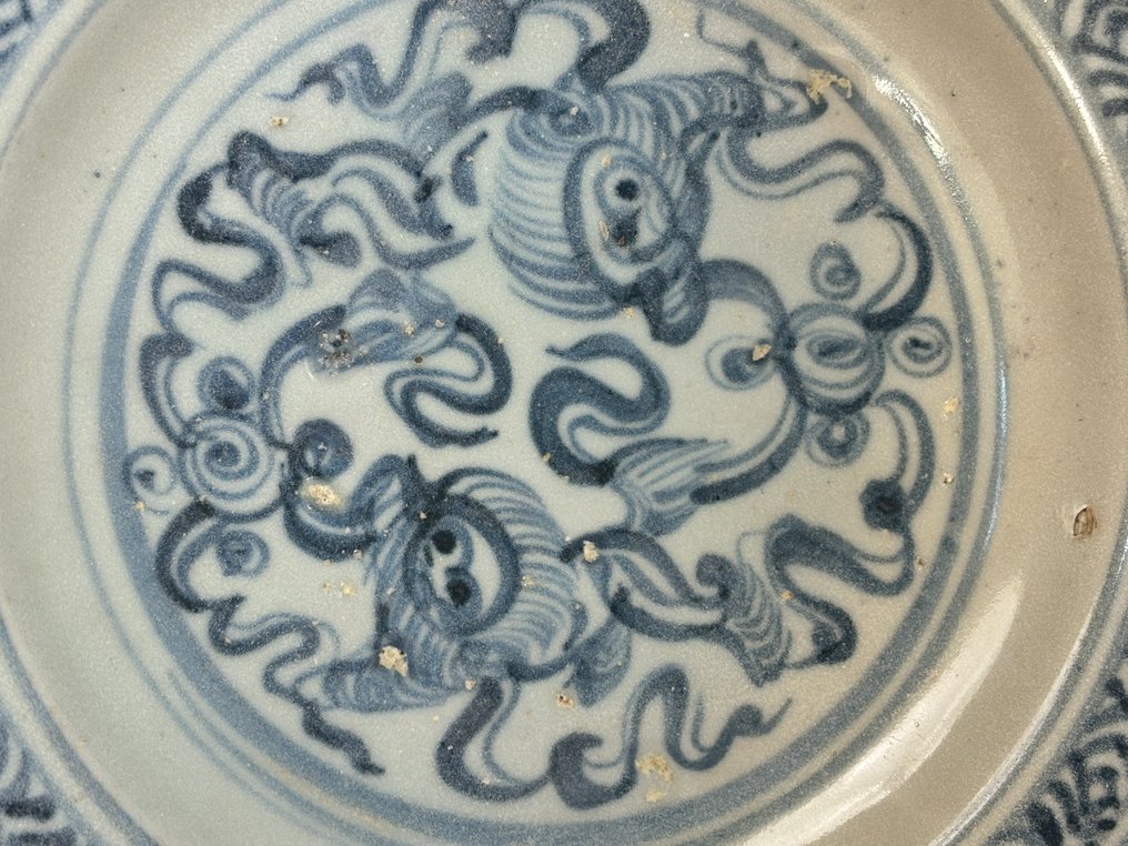 Πιάτο - Jolie assiette Lion Ming - Πορσελάνη - Πιάτο Κίνα Μινγκ #2.1