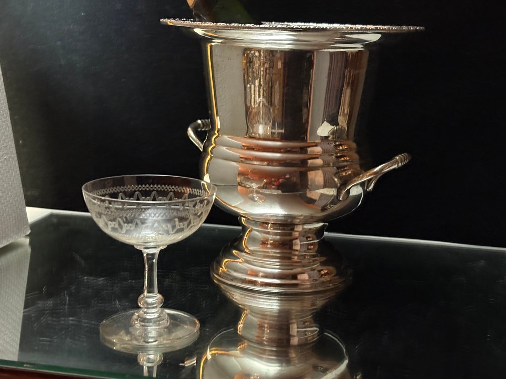 Pezsgőhűtők - Ezüstözött, Réz #1.0