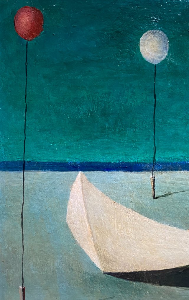 Antenore Magri - Barca con palloncini #3.2