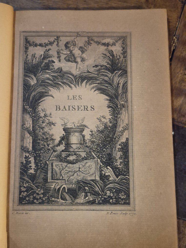 Dorat / Eisen - "Les Baisers, Précédés du Mois de Mai" suivi de Imitations de Plusieurs Poètes Latin - 1770 #3.2