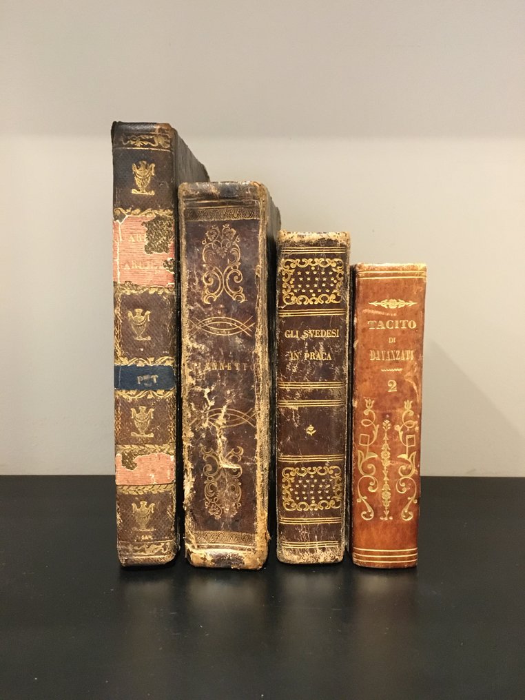 L.A.Parravicini / Abate Giuseppe Barbieri / Carolina Pighler /  B. D'Avanzati - Tacito - Giannetto - Gli Svedesi in Praga - Orazioni - 1831-1855 #2.1