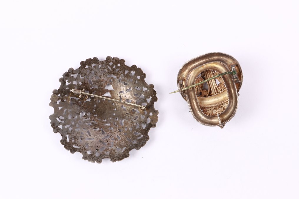 Senza prezzo di riserva - Spilla Argento - antico #4.3