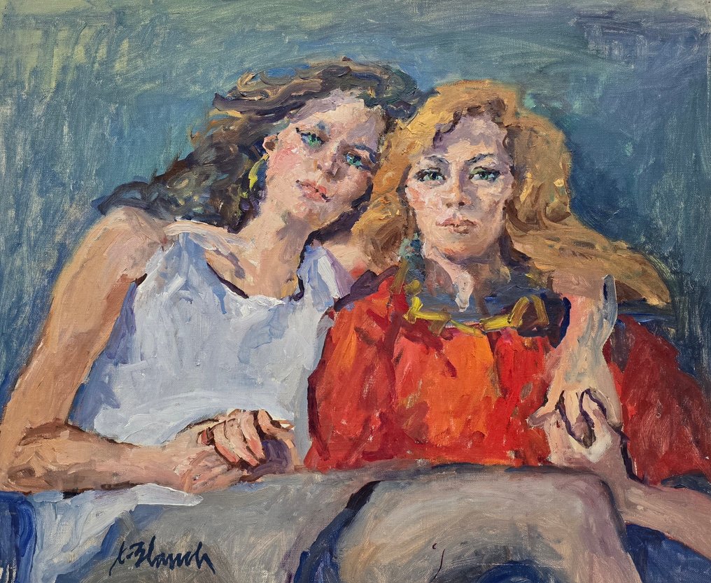 Xavier Blanch Pla (1918-1999) - Dos presencias - XL FORMAT #1.0