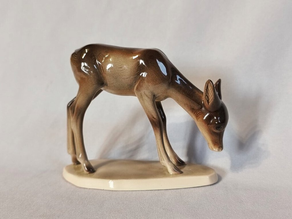 Hertwig Katzhütte, Turyngia - 1950 - Statuette - Sarna - Porcelæn #3.2